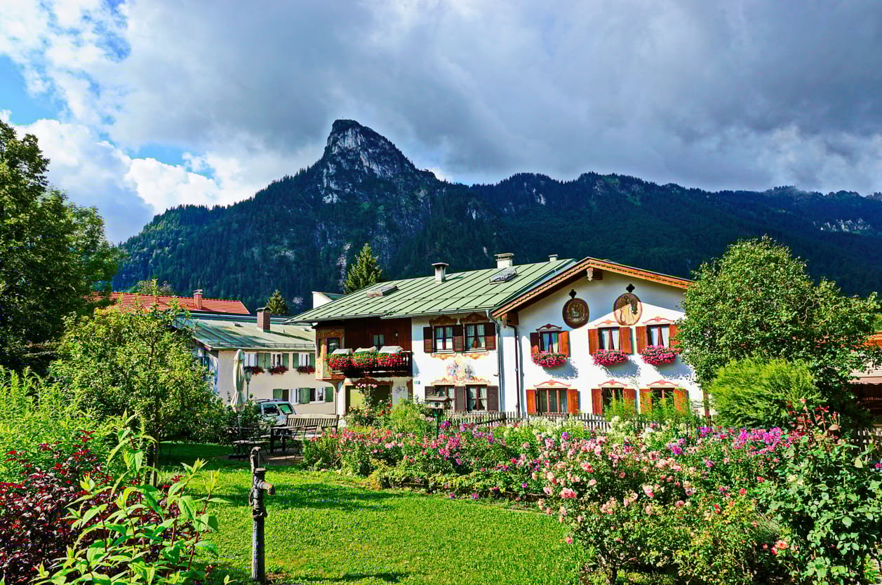 Oberammergau cute town