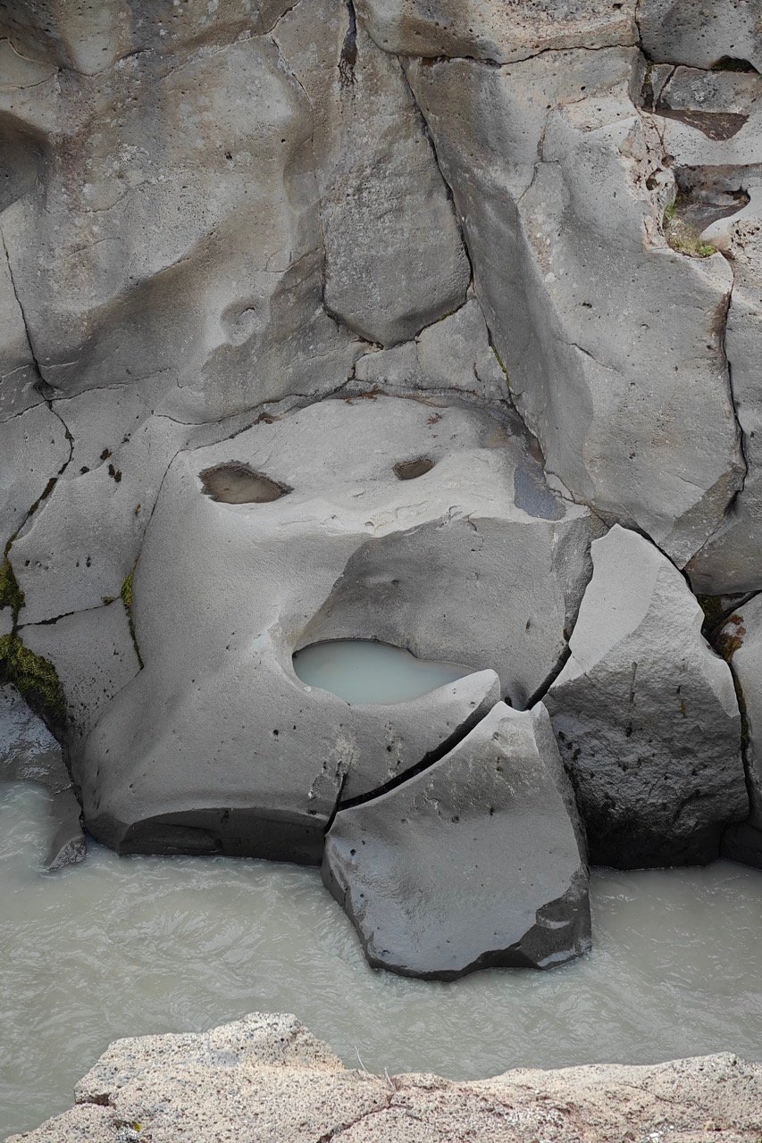 Petrified troll in Iceland