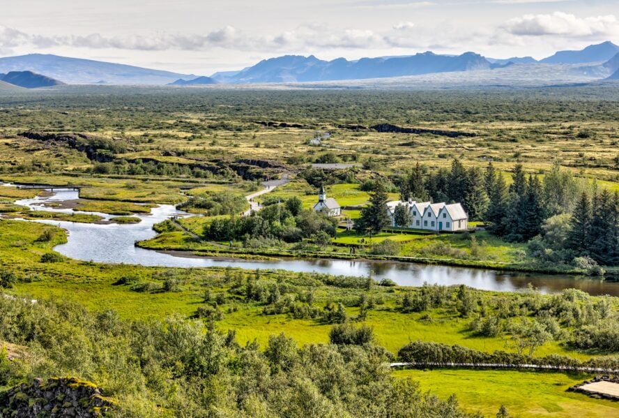 Thingvellir National Park on Iceland's Golden Circle itinerary