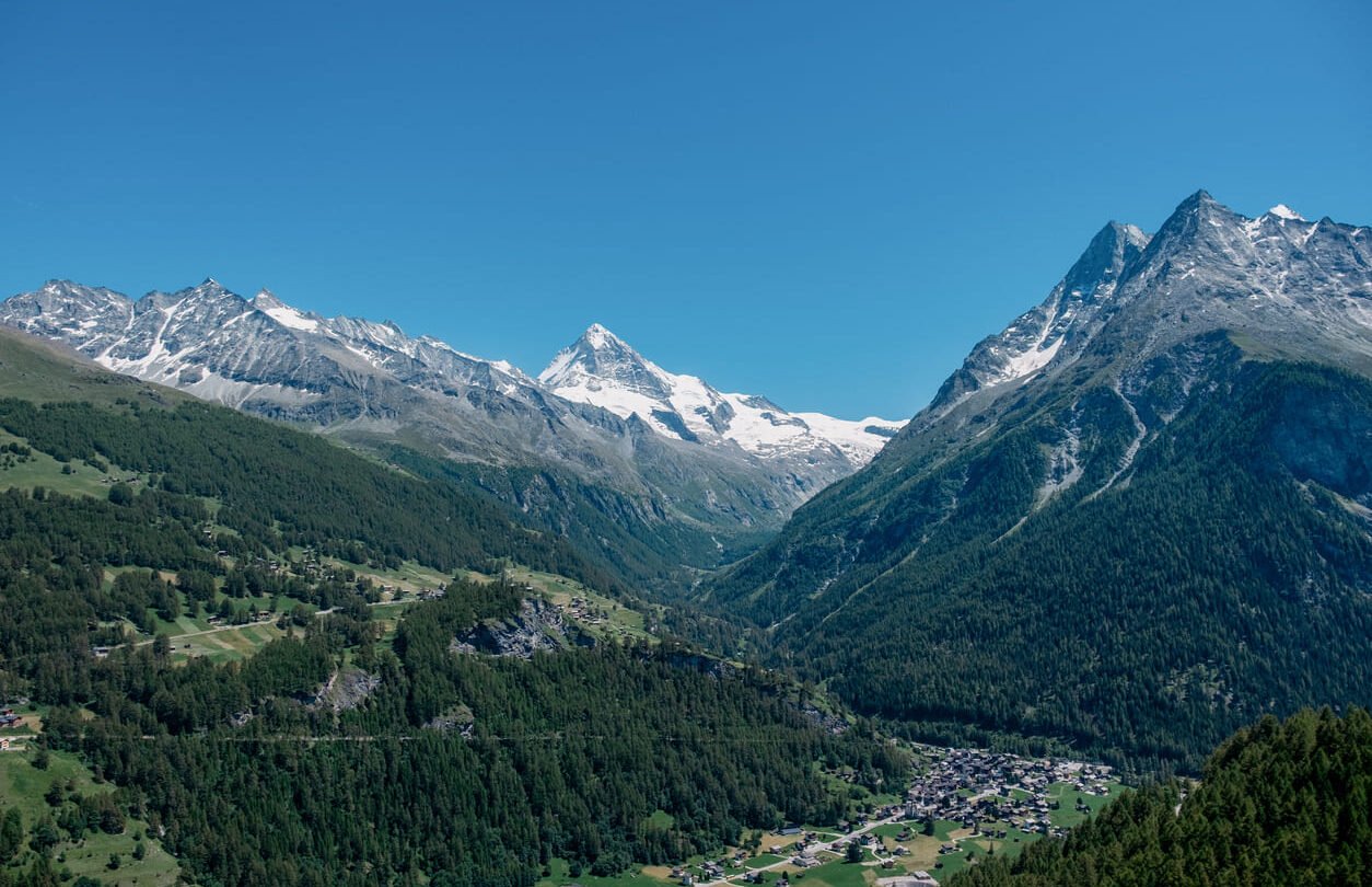 Village Valais Swiss Alps