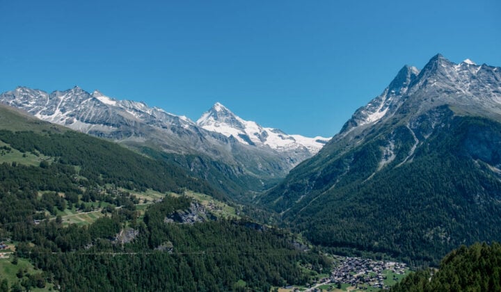 Village Valais Swiss Alps