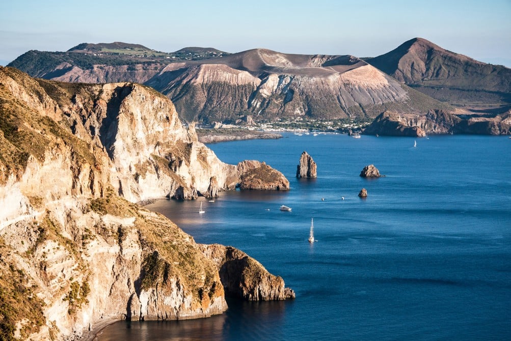 Aeolian islands, sailing in Sicily