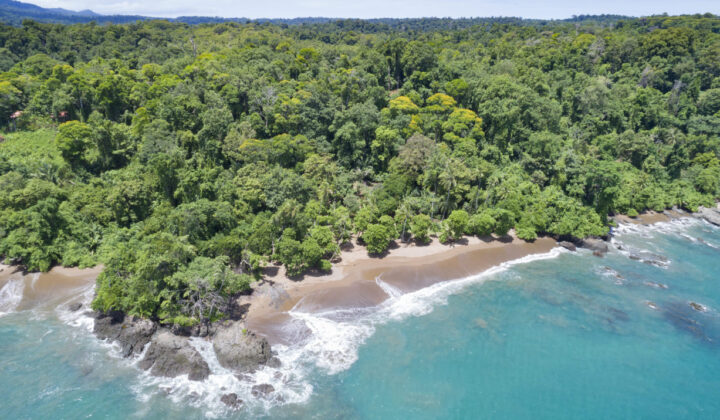 Aerial panorama of Corcovado
