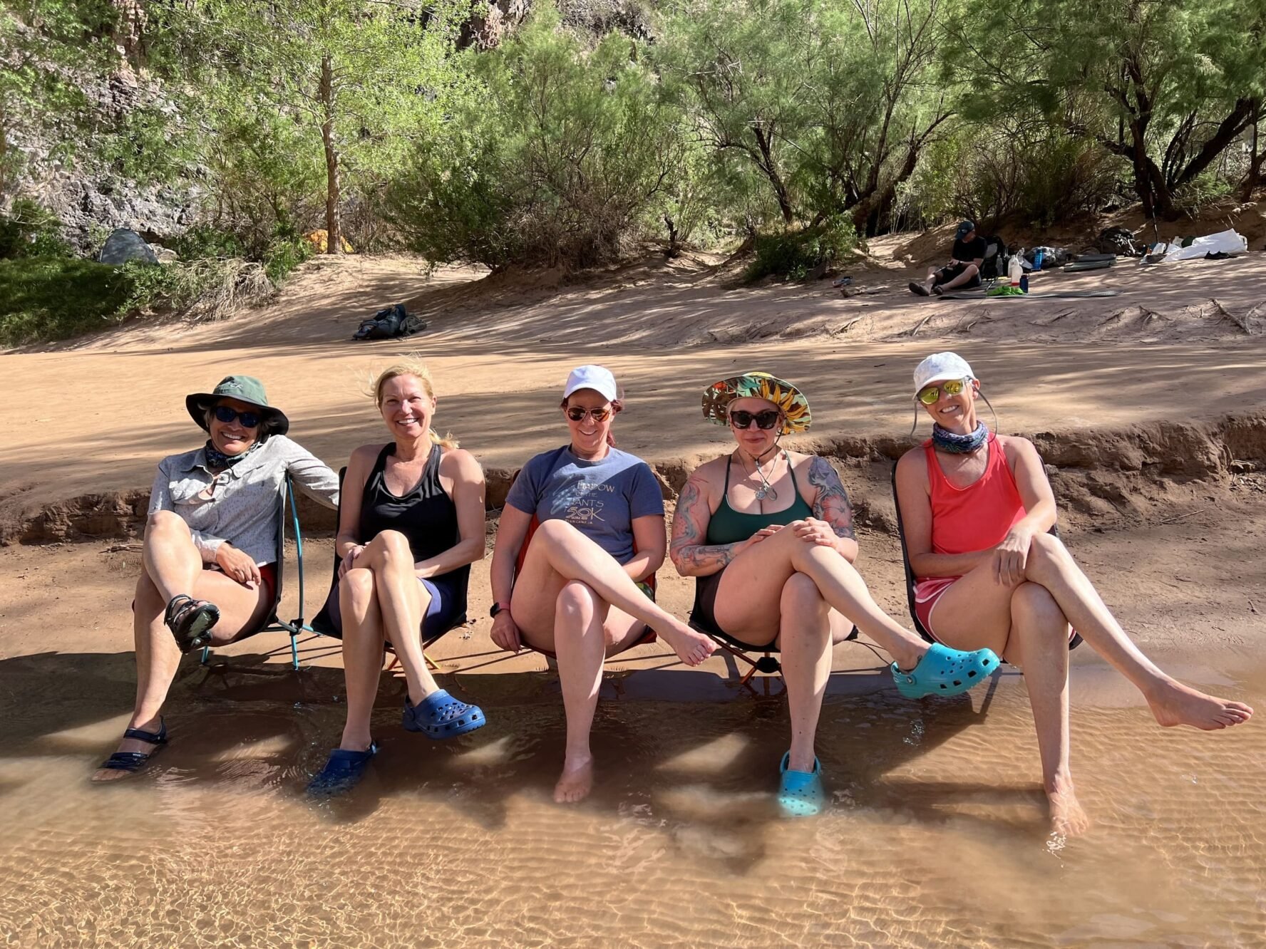 All-women trip in the Grand Canyon