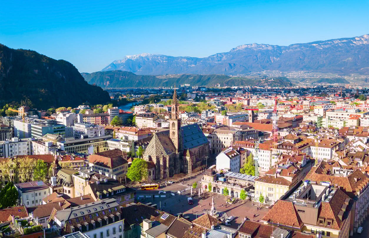 Bolzano Italy panorama