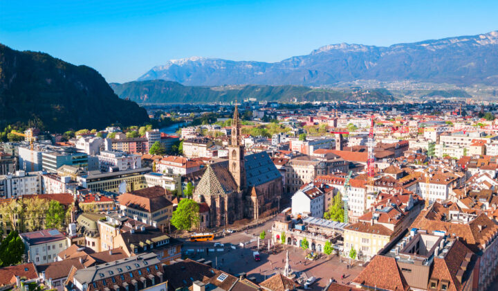 Bolzano Italy panorama