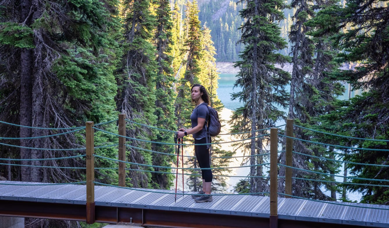 Bridge on Lake Garibaldi