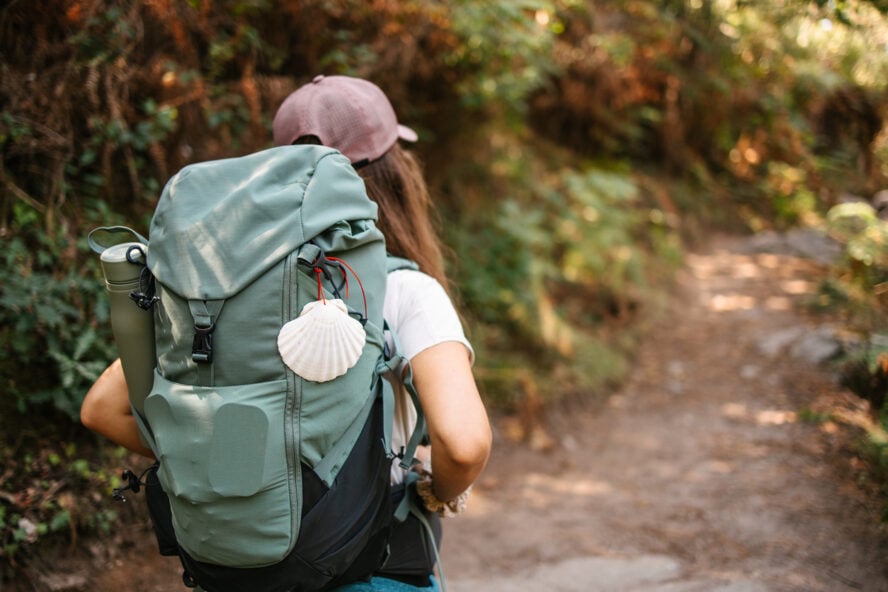 Camino de Santiago and a backpack