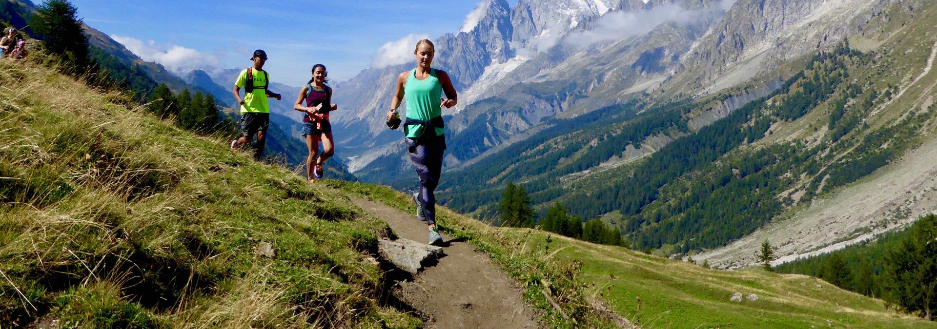 CCC train running adventure, Courmayeur, Chamonix