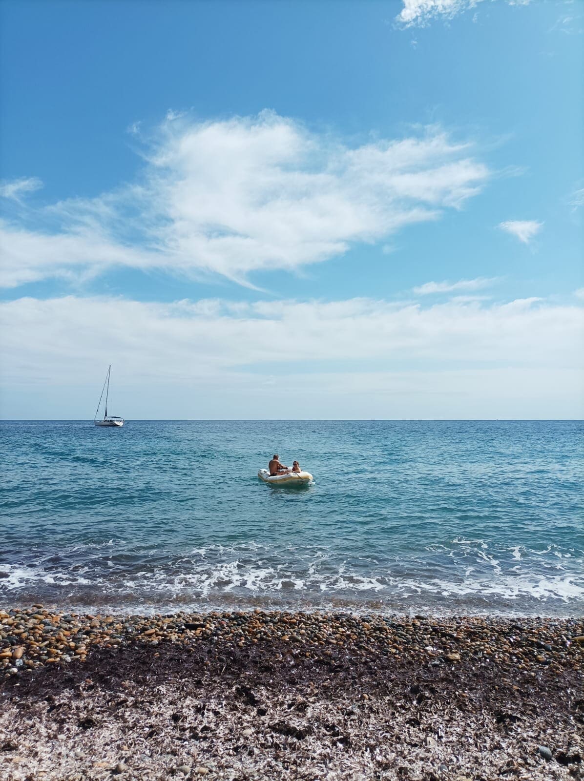 Dinghy boat Sardinia