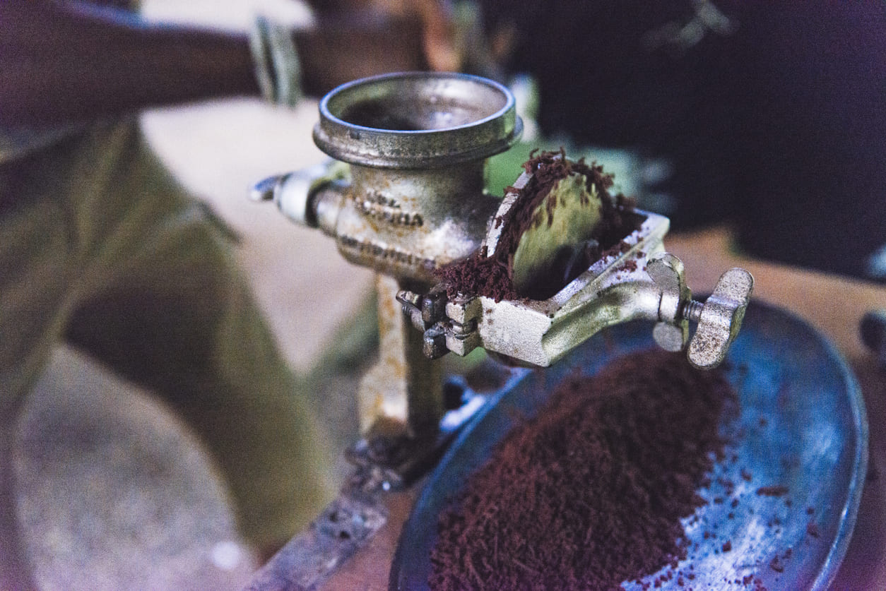 Ground chcolate Costa Rica