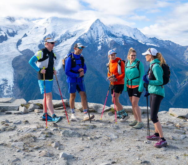 group in mont blanc