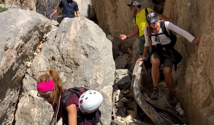 Hikers wild Sardinia