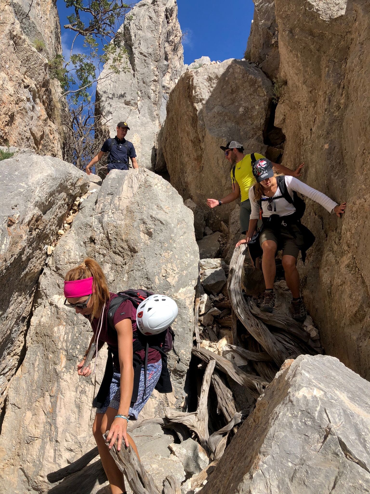Hikers wild Sardinia