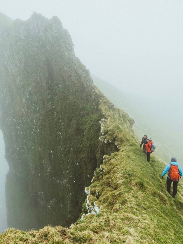 Hike and sail lost fjords Hornstrandir Iceland