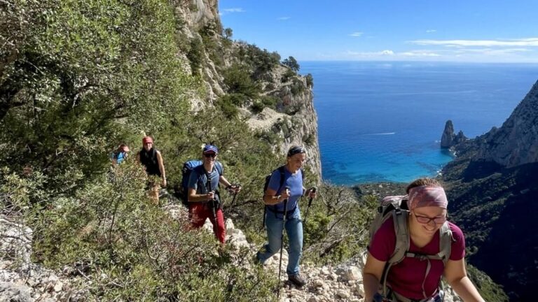 Hiking sailing Selvaggio Blu adventure Saridnia