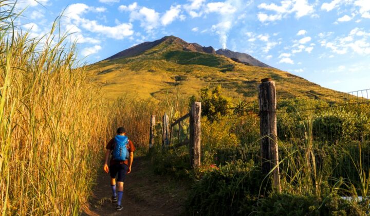 Hiking Sicily Italy Stromboli volcano