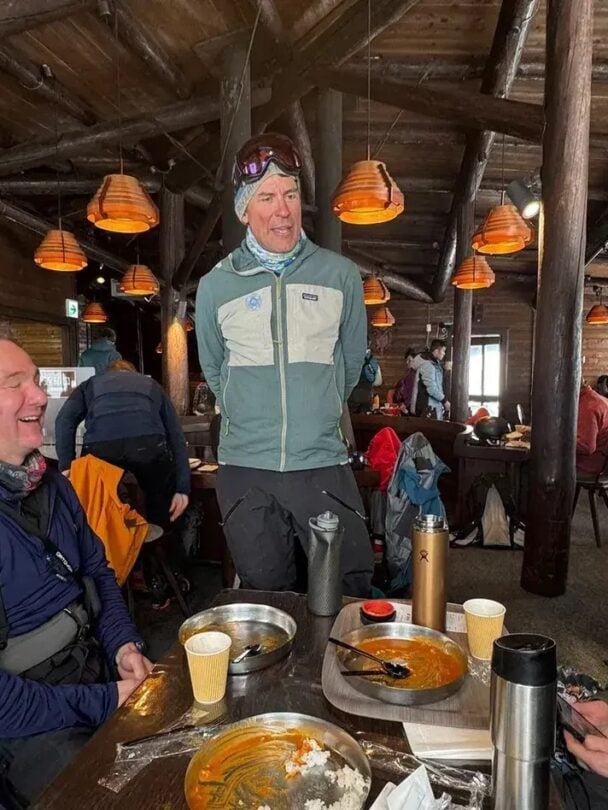 Guided backcountry skiing tour in Japan