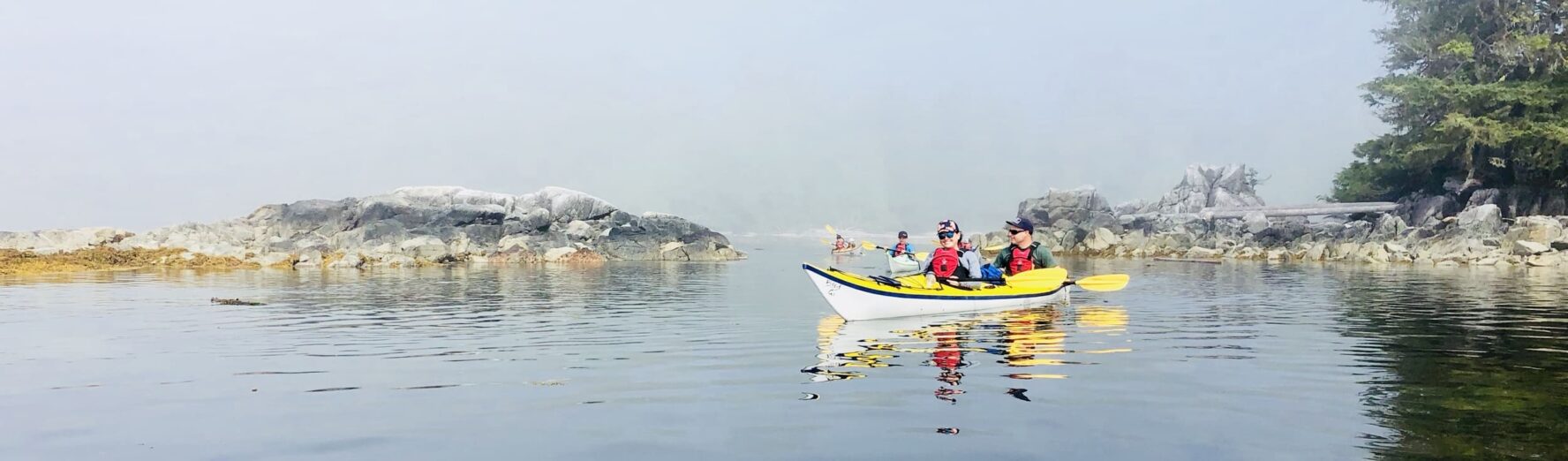 Kayaking with a smile