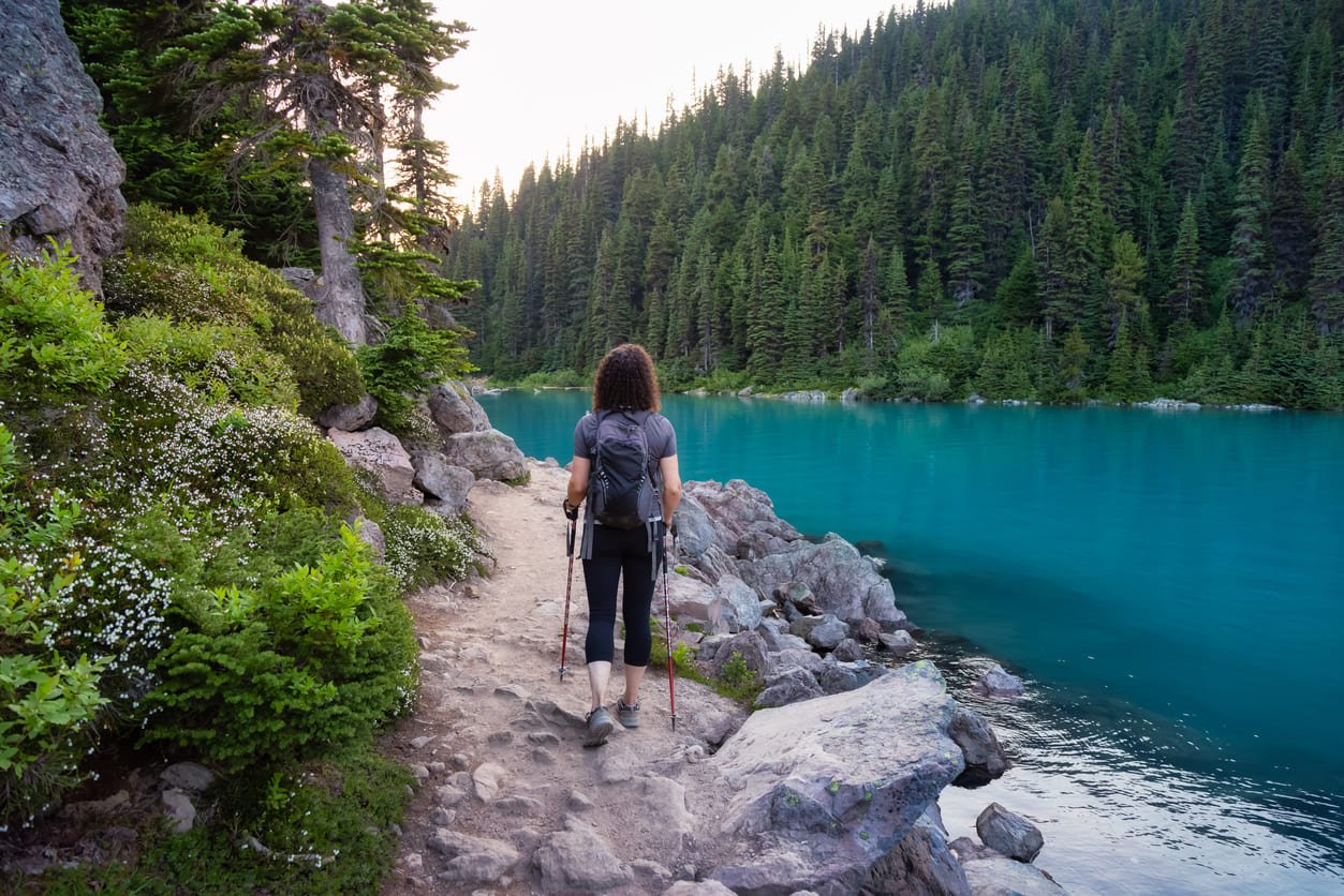Lake Garibaldi trail