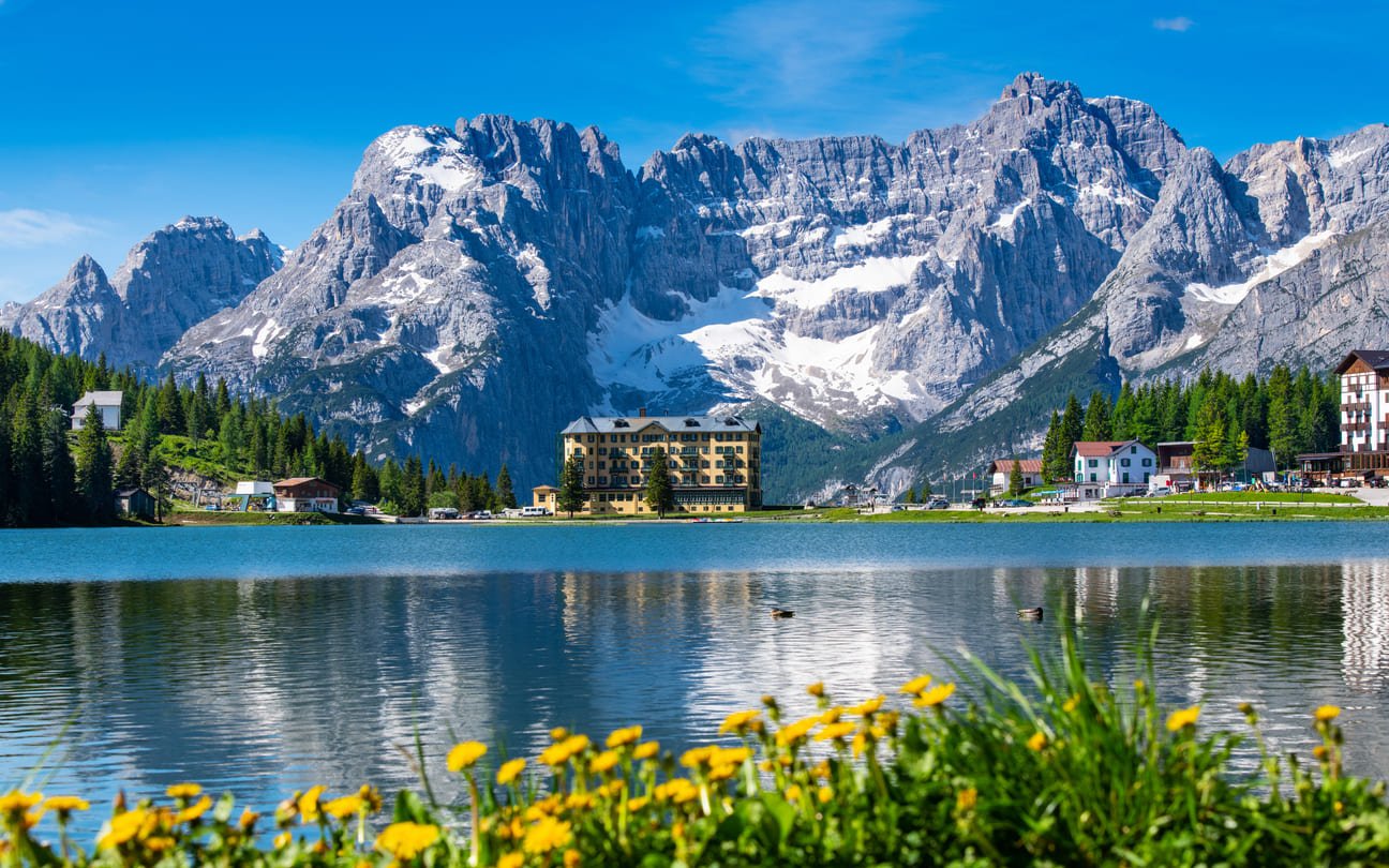 Lake Misurina Dolomites