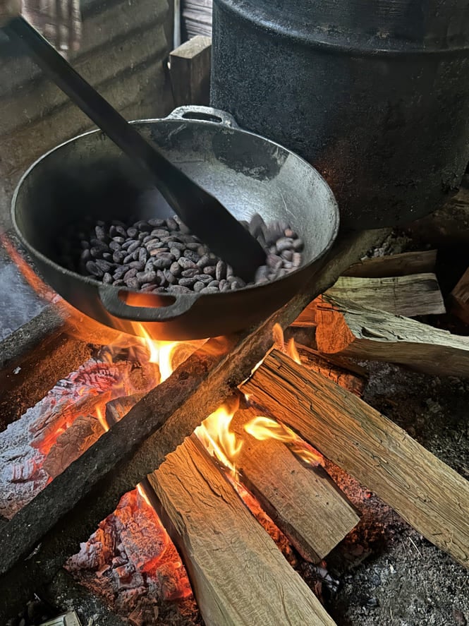 Melting chocolate Costa Rica