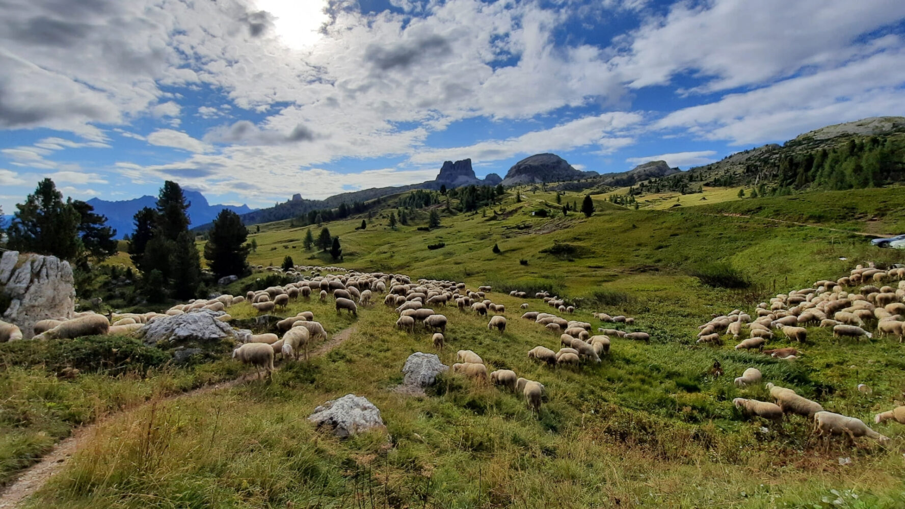 Passo Falzarego Dolomites