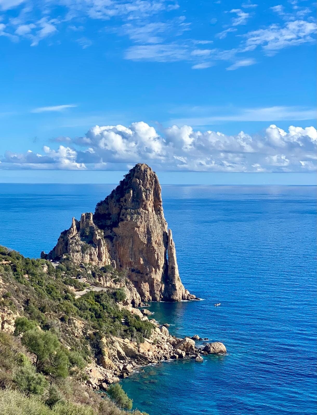 Rock outcrop Sardinia
