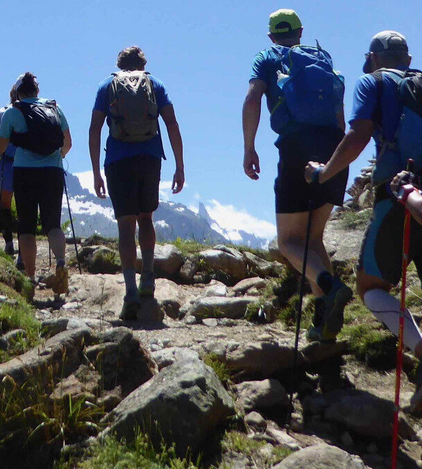 CCC train running adventure, Courmayeur, Chamonix