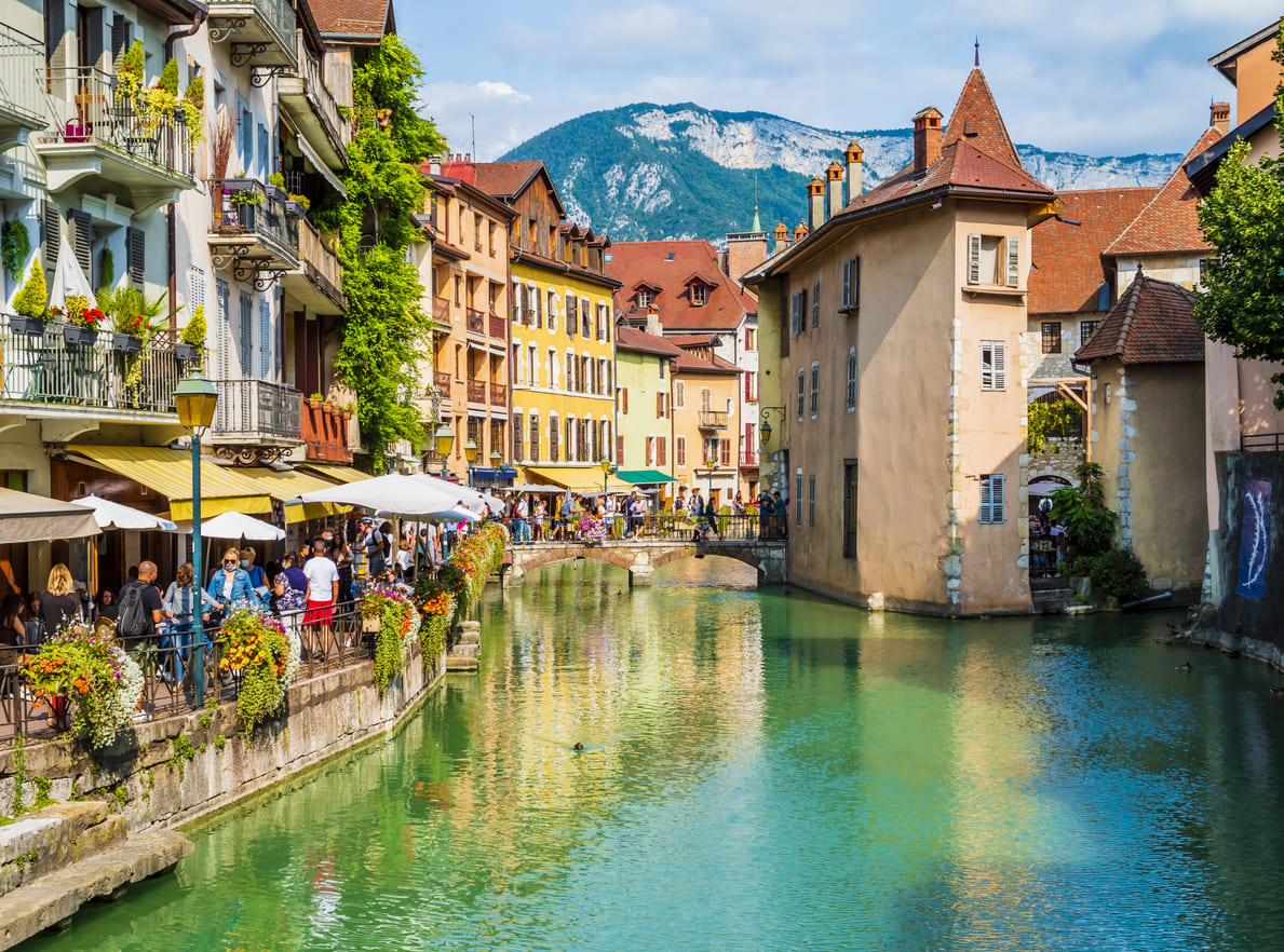 Annecy town France