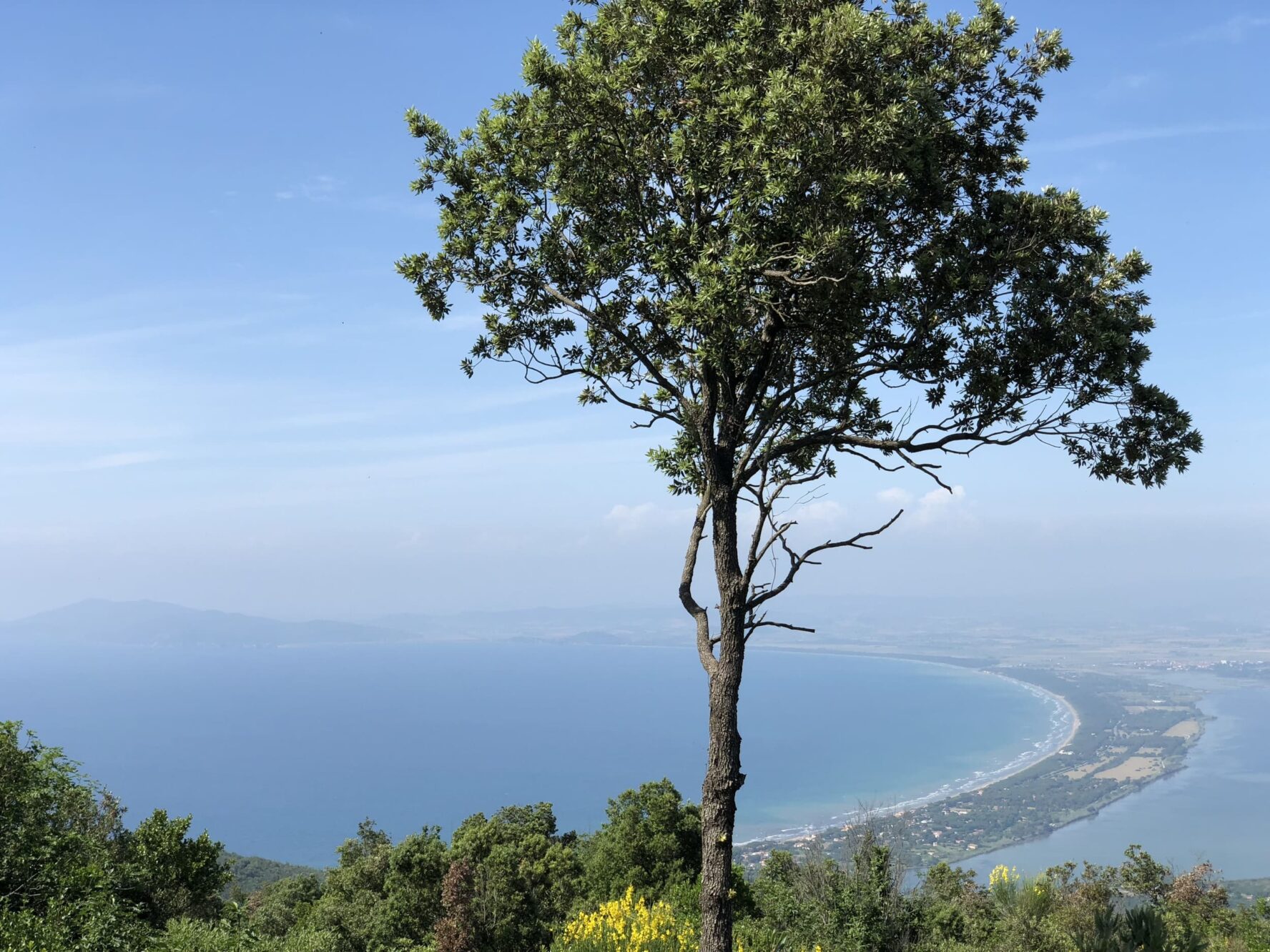 Beautiful cycling views Tuscany