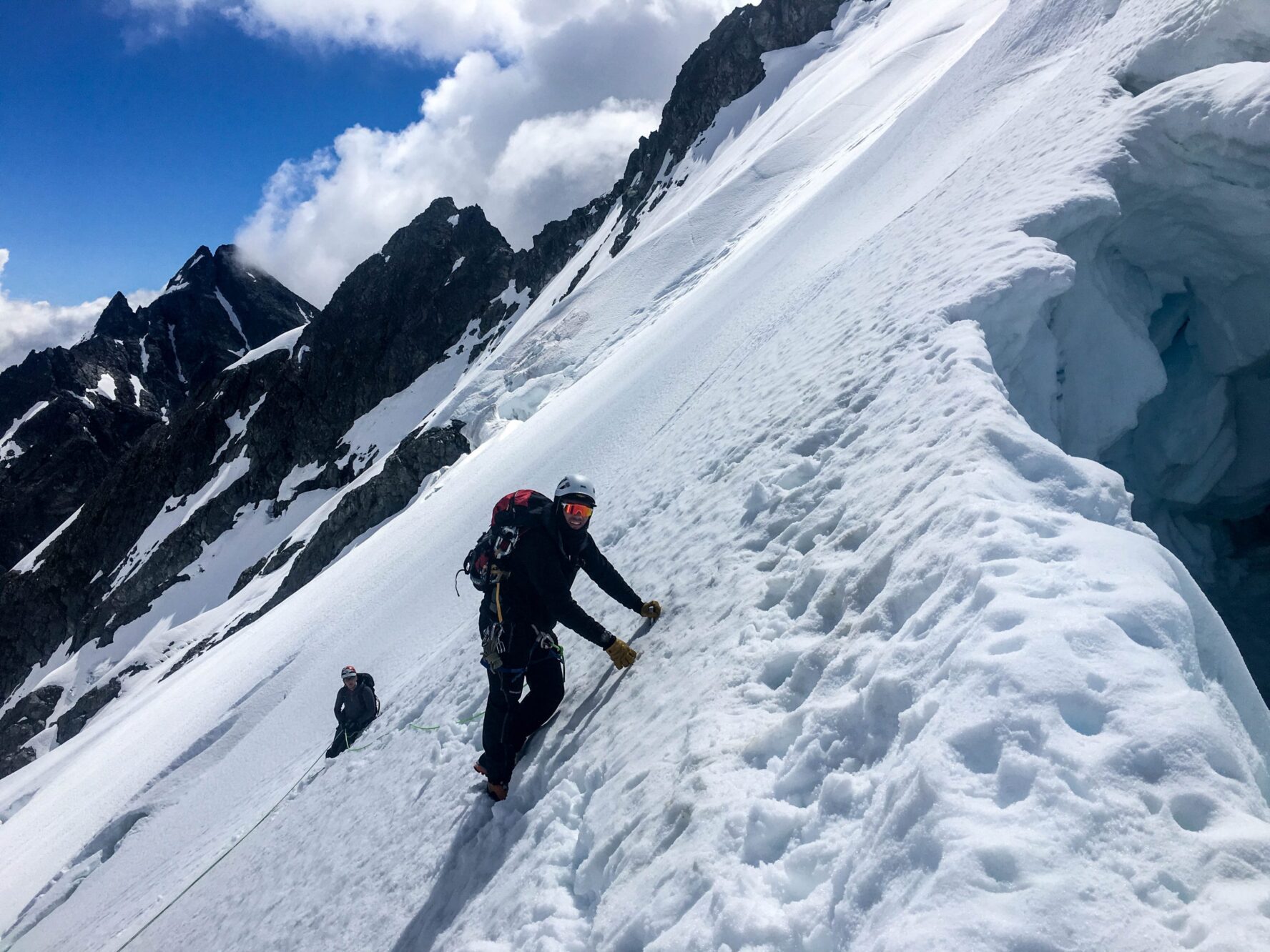 Climbing Mt Garibaldi