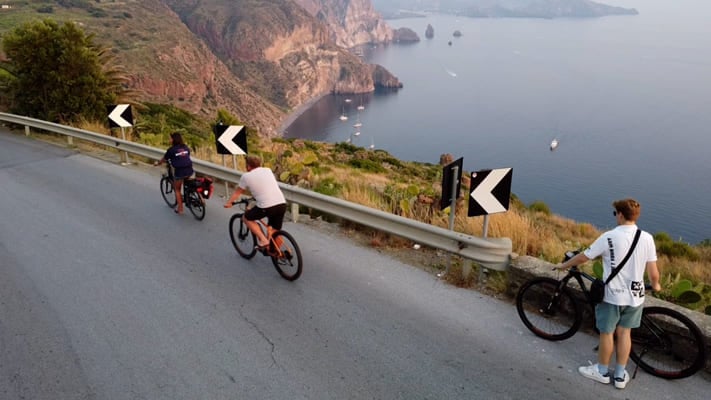 Cycling Aeolian Islands