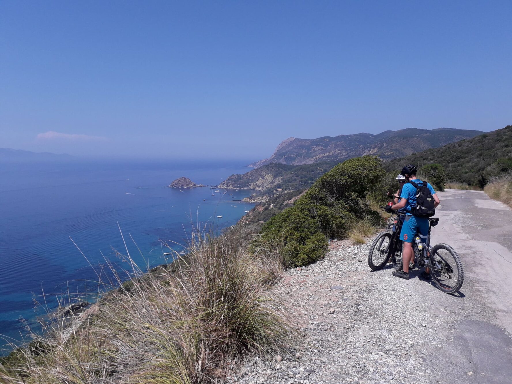 Cycling views Tuscany