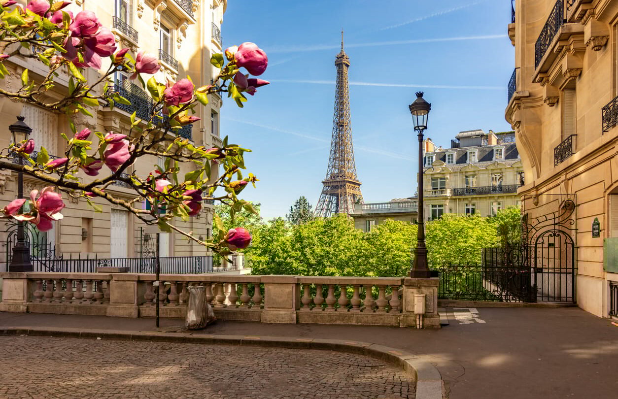 Eiffel tower Spring