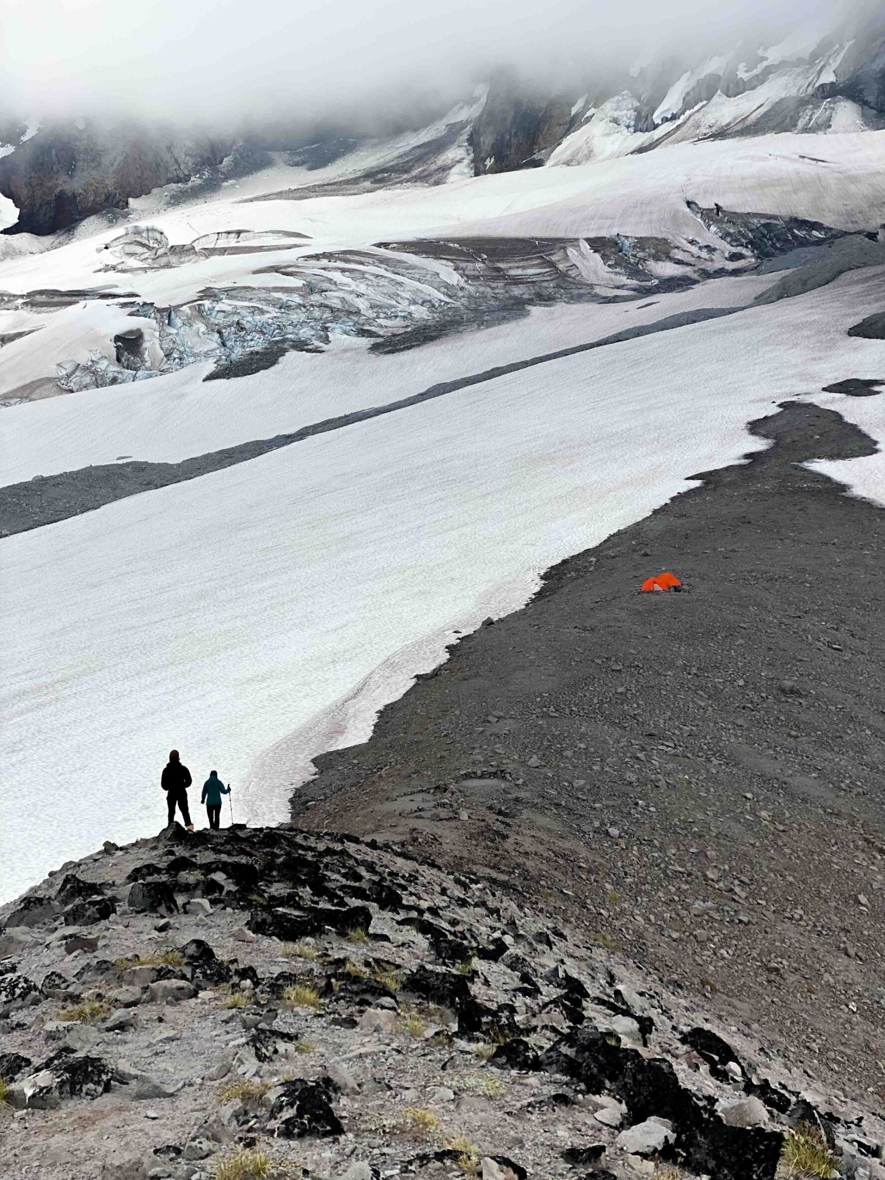 Garibaldi two hikers