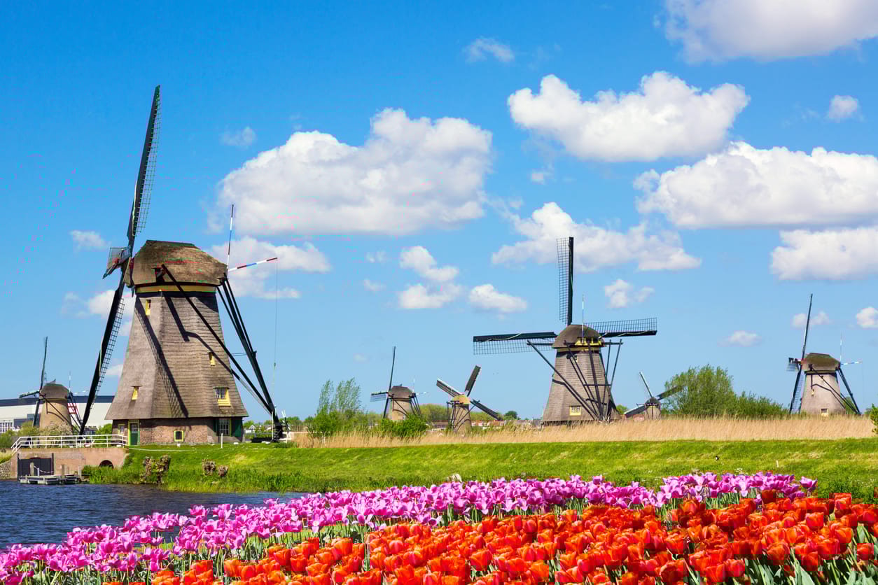Kinderdijk village