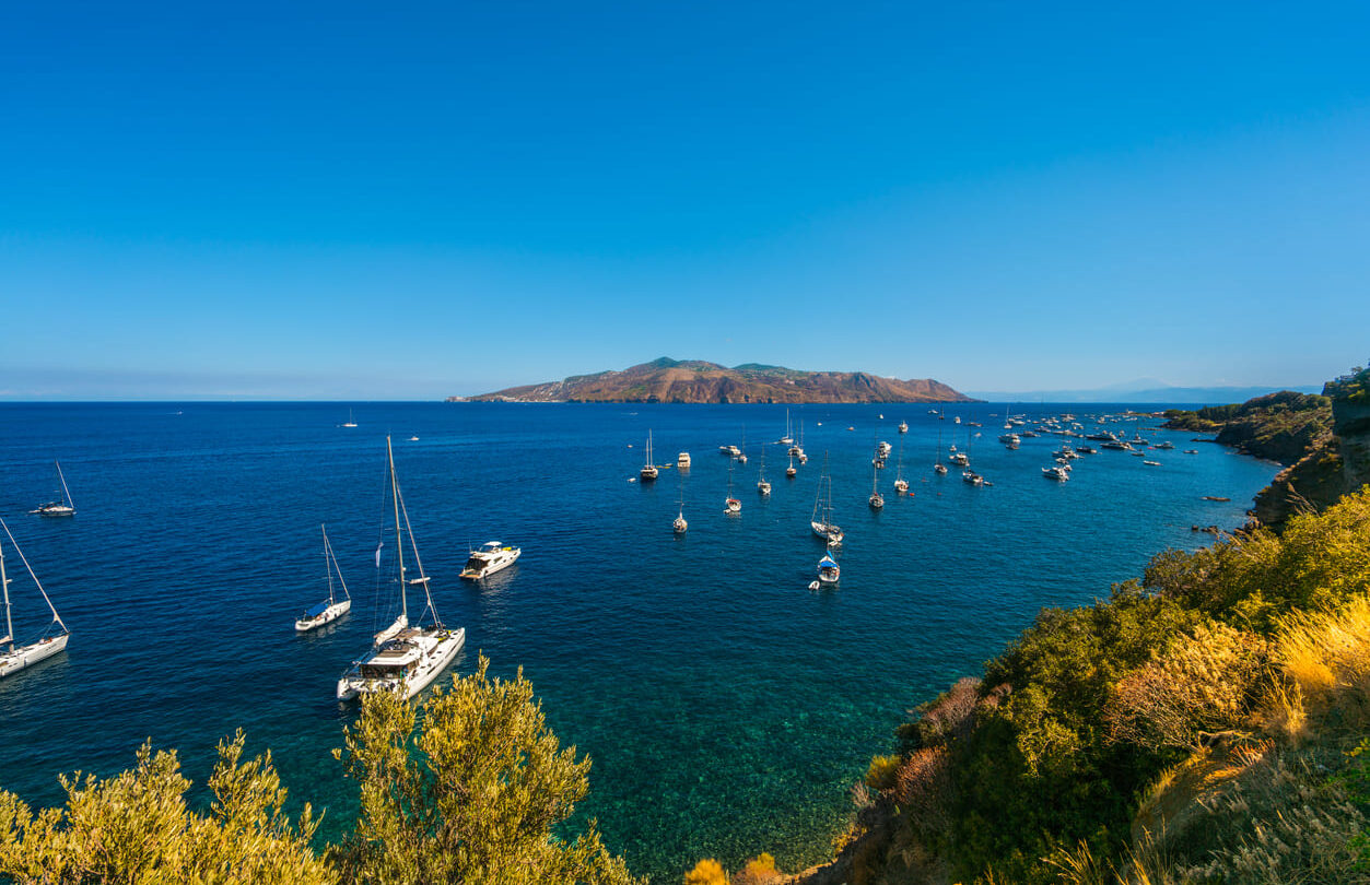 Milazzo view boats