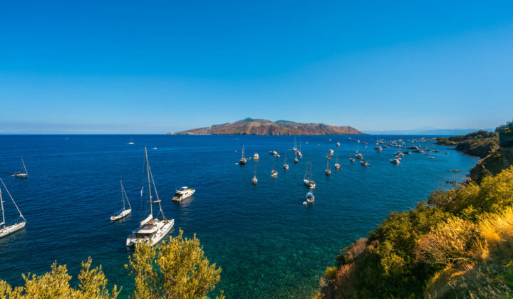 Milazzo view boats