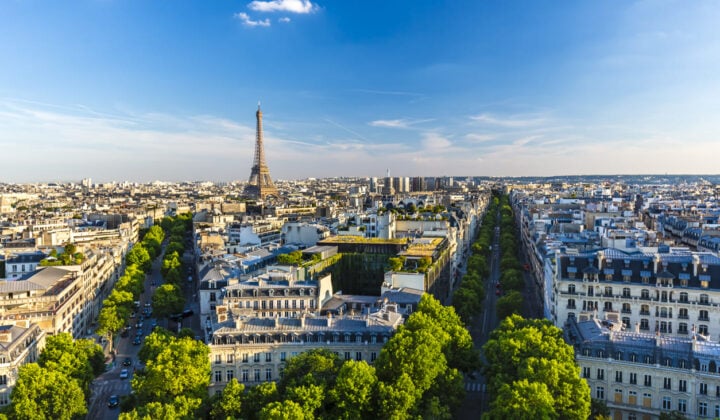 Paris skyline