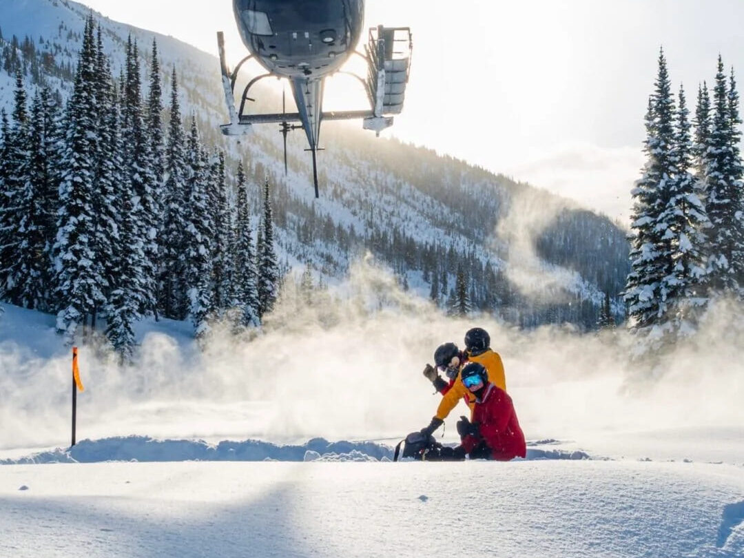 Revelstoke heli drop