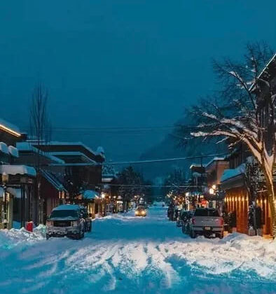 Revelstoke night time