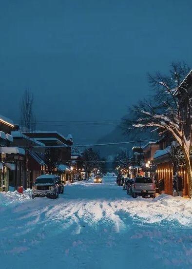 Revelstoke night time