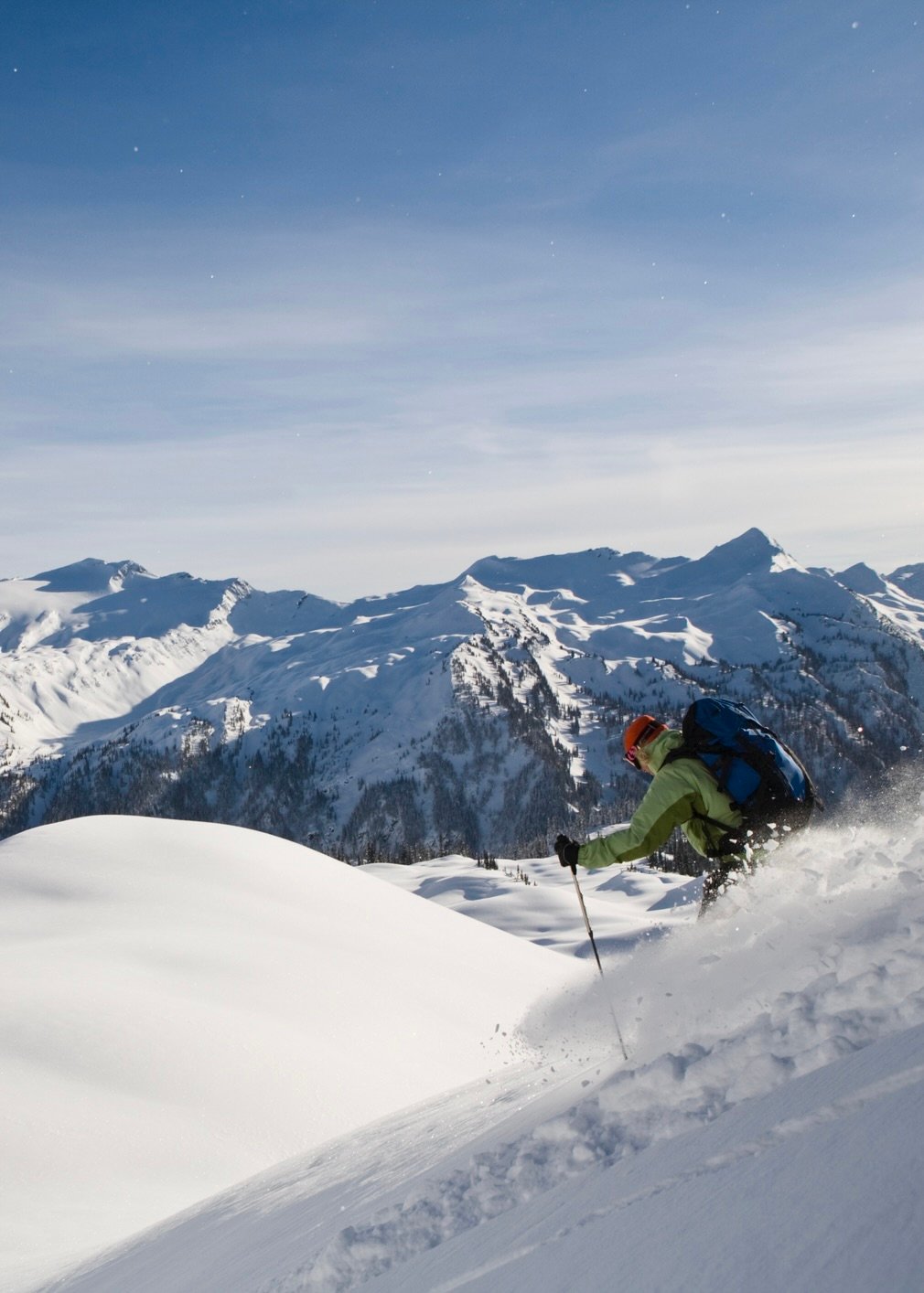 Revelstoke skier BC
