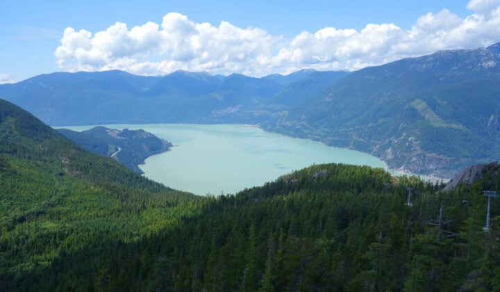 Sea to Sky gondola views