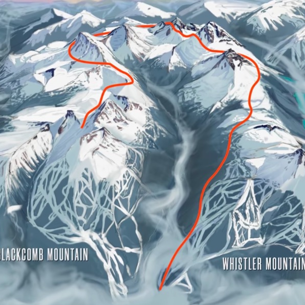 Spearhead traverse map