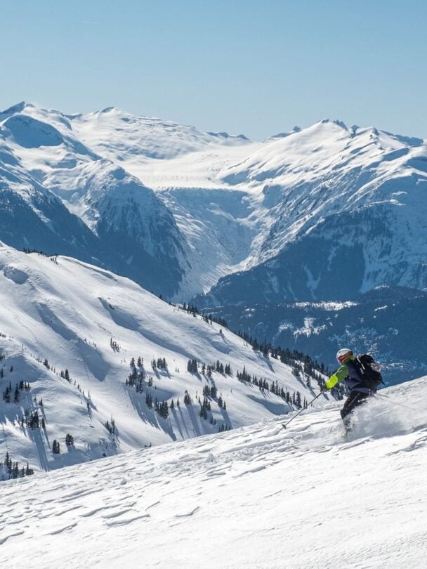 Spearhead traverse skiing