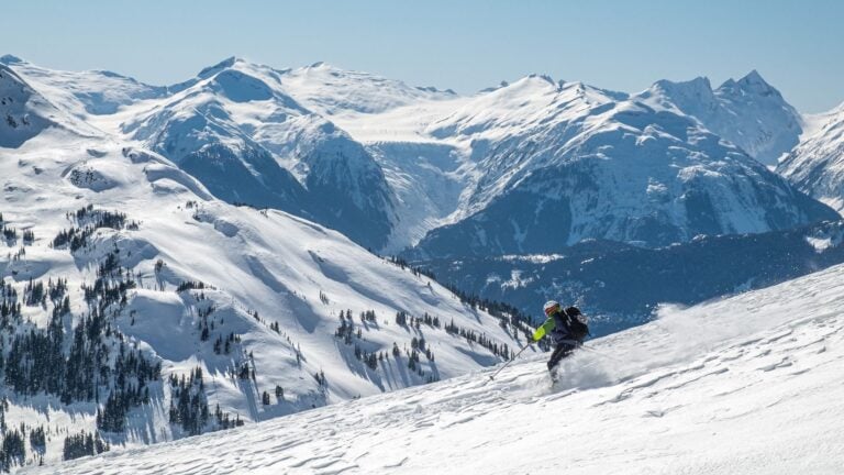 Spearhead traverse skiing