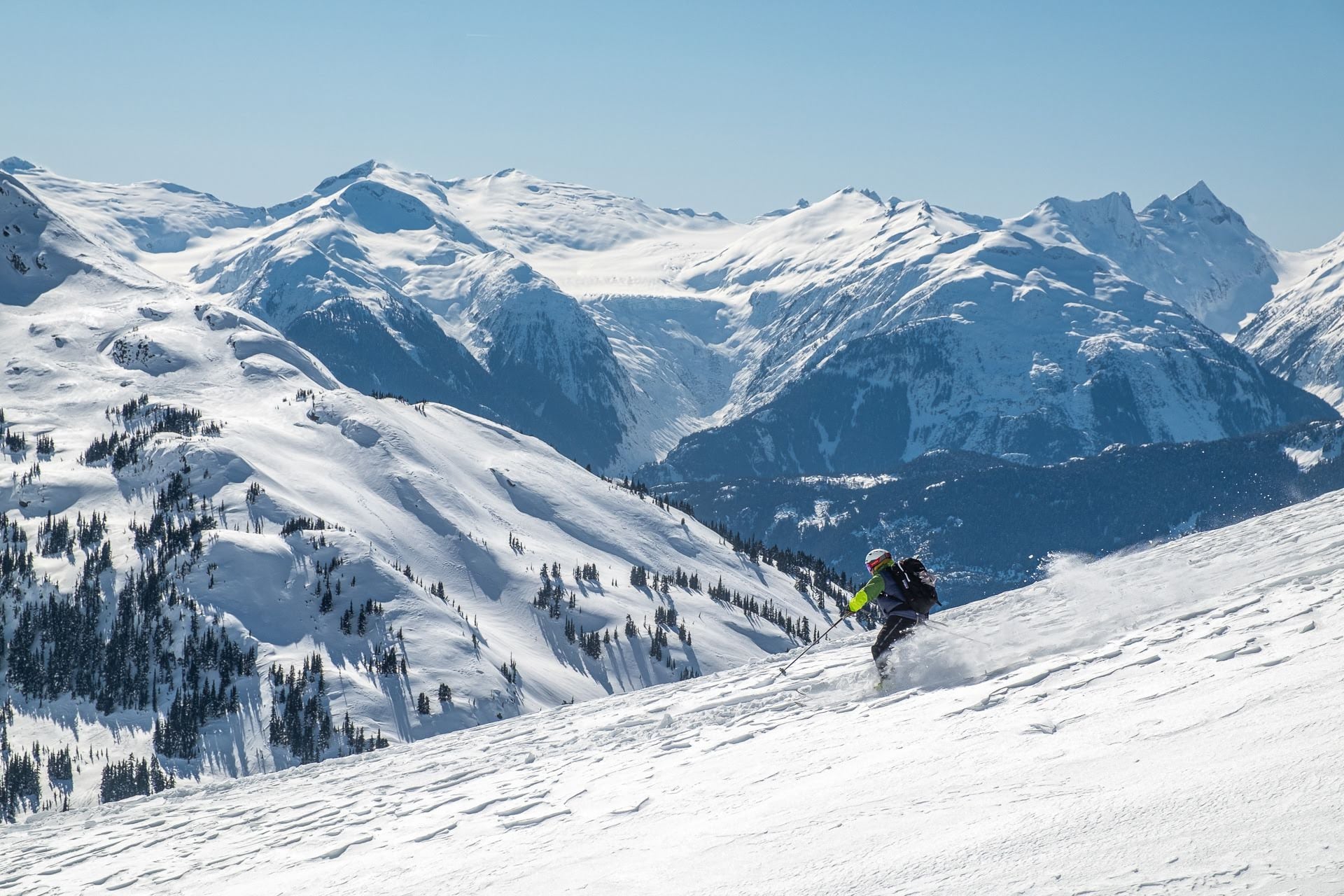 Spearhead traverse skiing