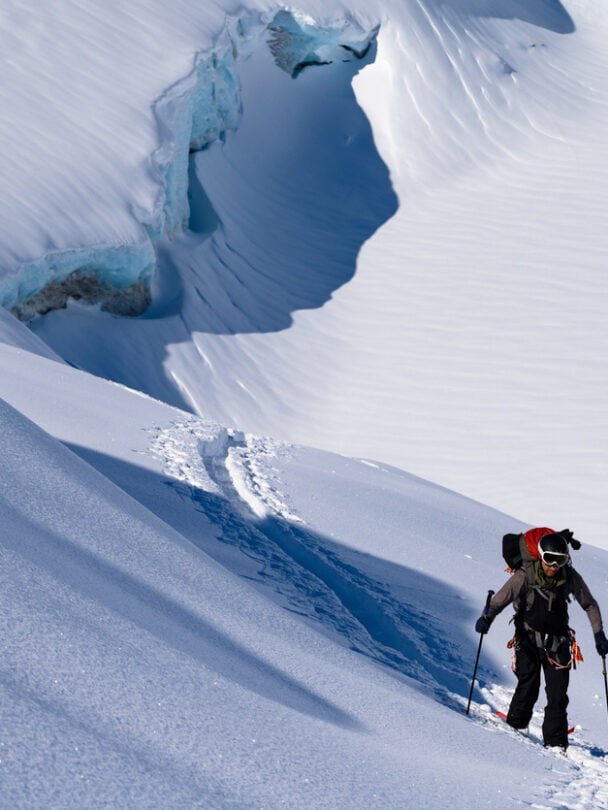 Spearhead traverse skiing